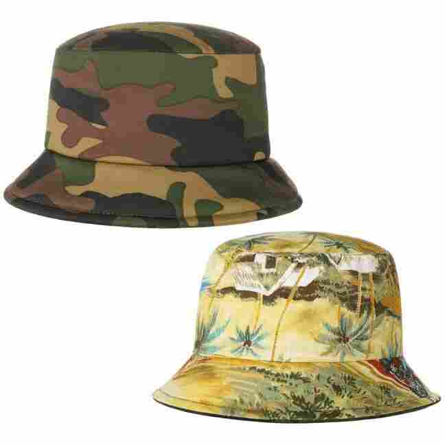 reversible camo hat