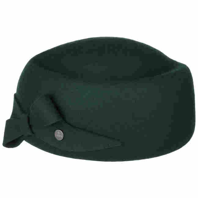 Wool Felt Top Hat by Lierys - Black - Female - Size: 60 cm
