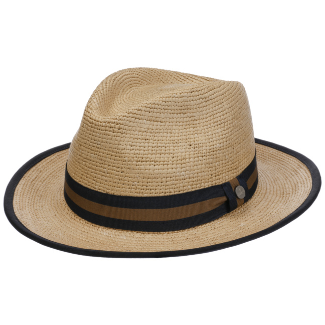 Panama Straw Cap by Lierys -->   High-quality Lierys hats,  beanies & caps